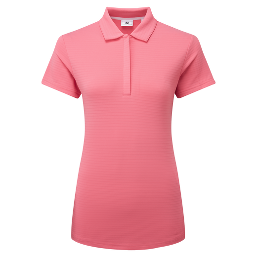 &Auml;rmellosses Jacquard Polo