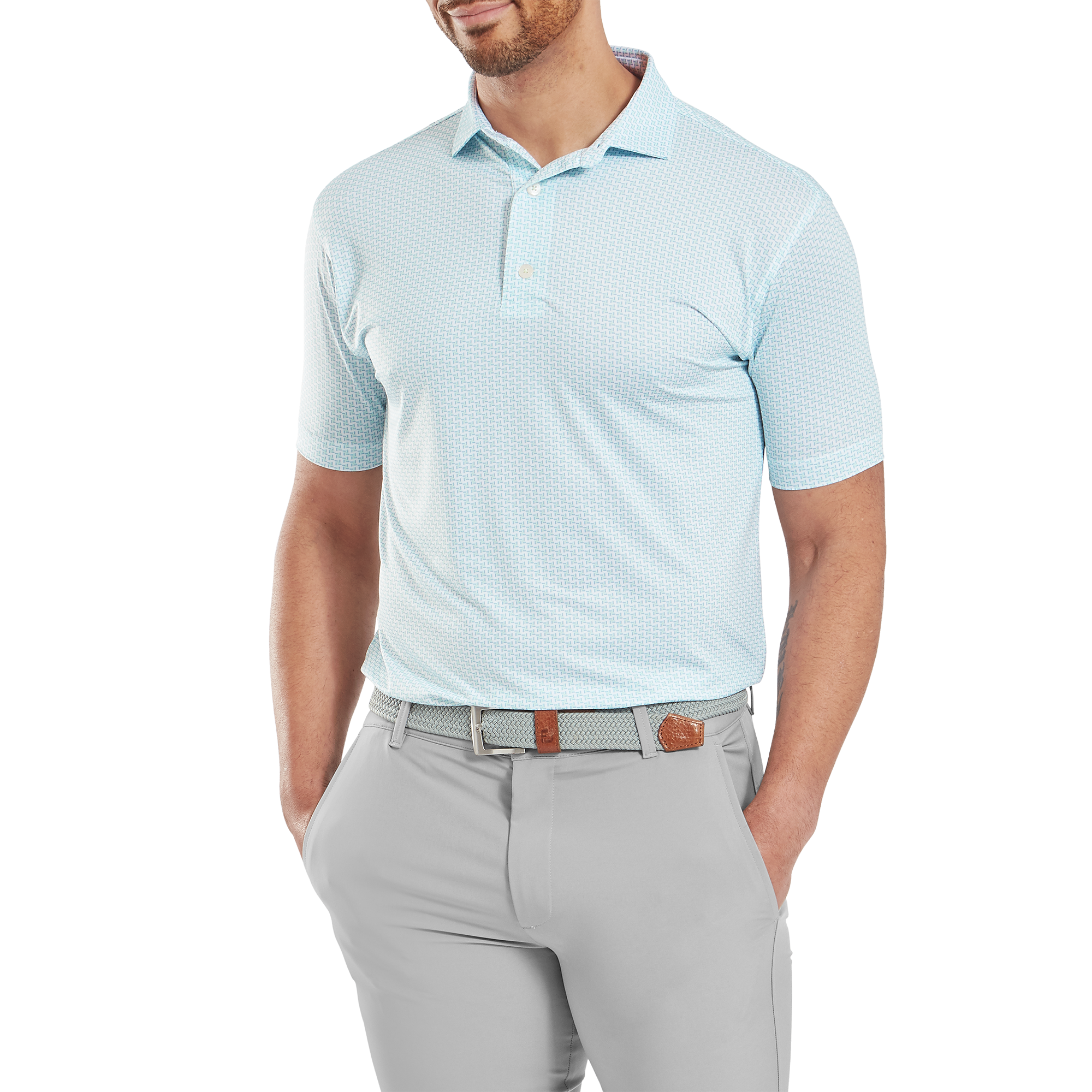 Hahnentrittmuster Geo Lisle