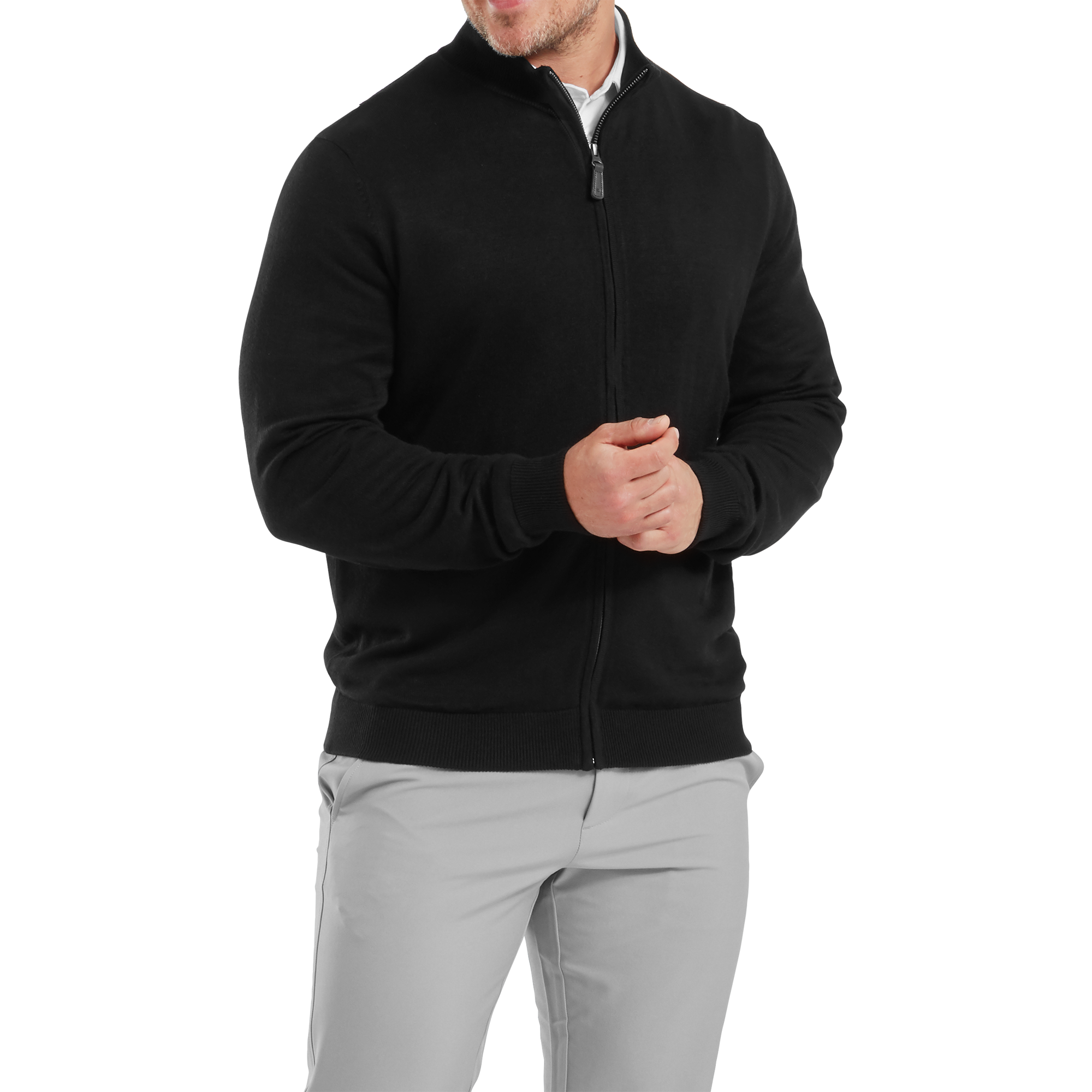 drirelease Full-Zip Lined Pullover