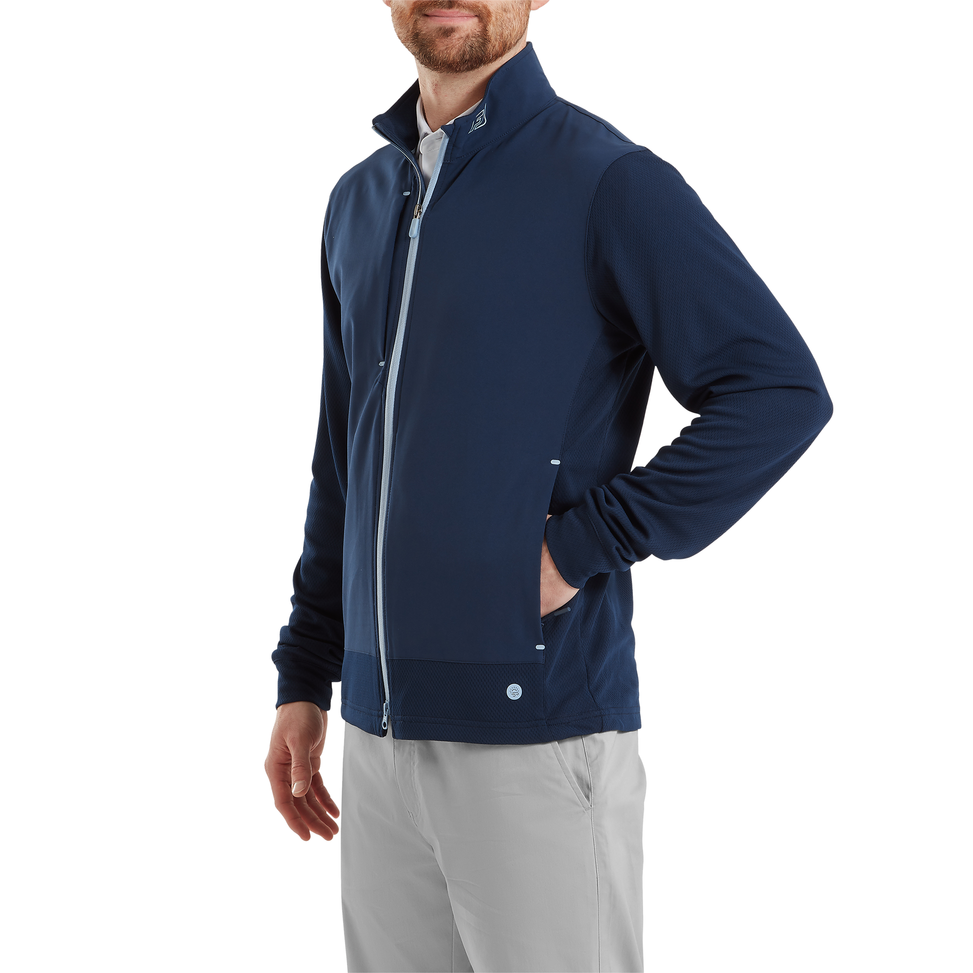 Tempo Hybrid Full-Zip Jacke