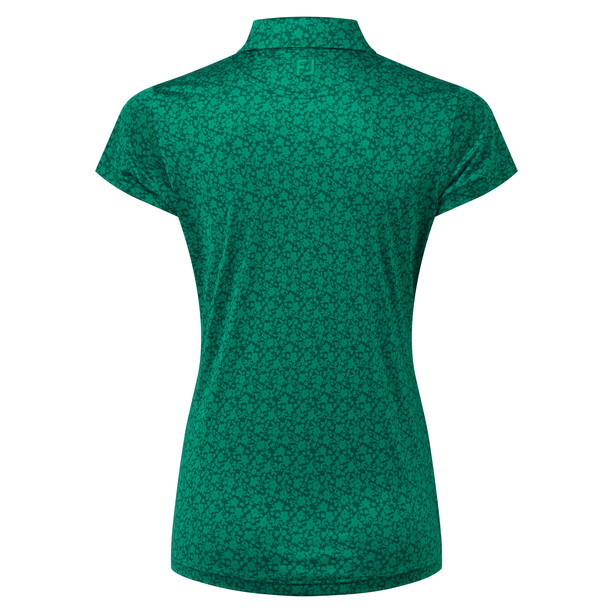 Gemalte Blumen Kappen&auml;rmel Lisle