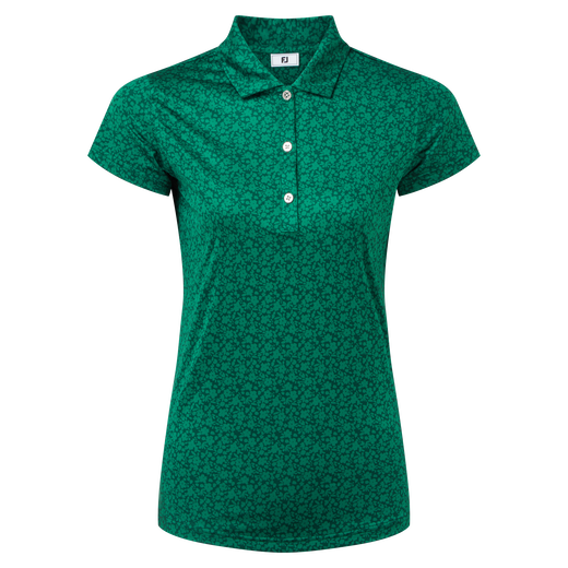 Gemalte Blumen Kappen&auml;rmel Lisle