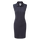 Pikee-Kleid mit angedeuteten Cap-&Auml;rmeln