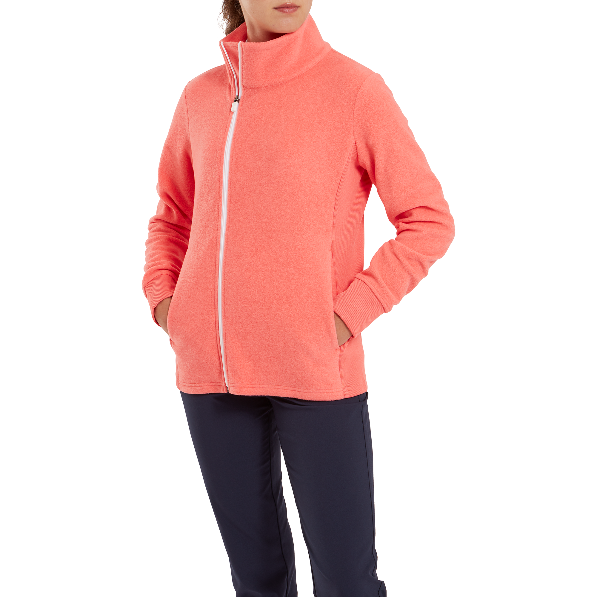 Full-Zip Fleece Pulli Damen