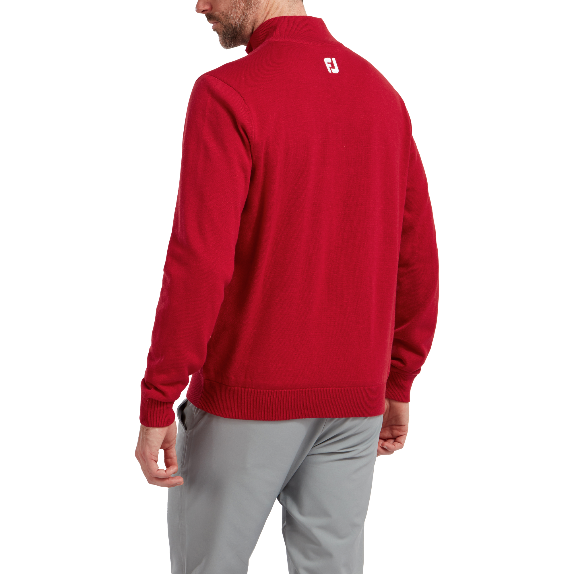 Wollmisch-Pullover, gef&uuml;ttert, 1/2 RV