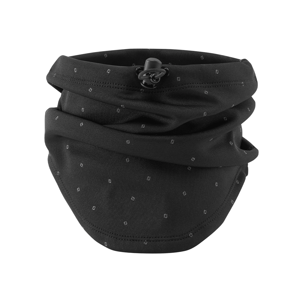 Thermal Schlauchschal mit FJ Aufdruck, Schwarz