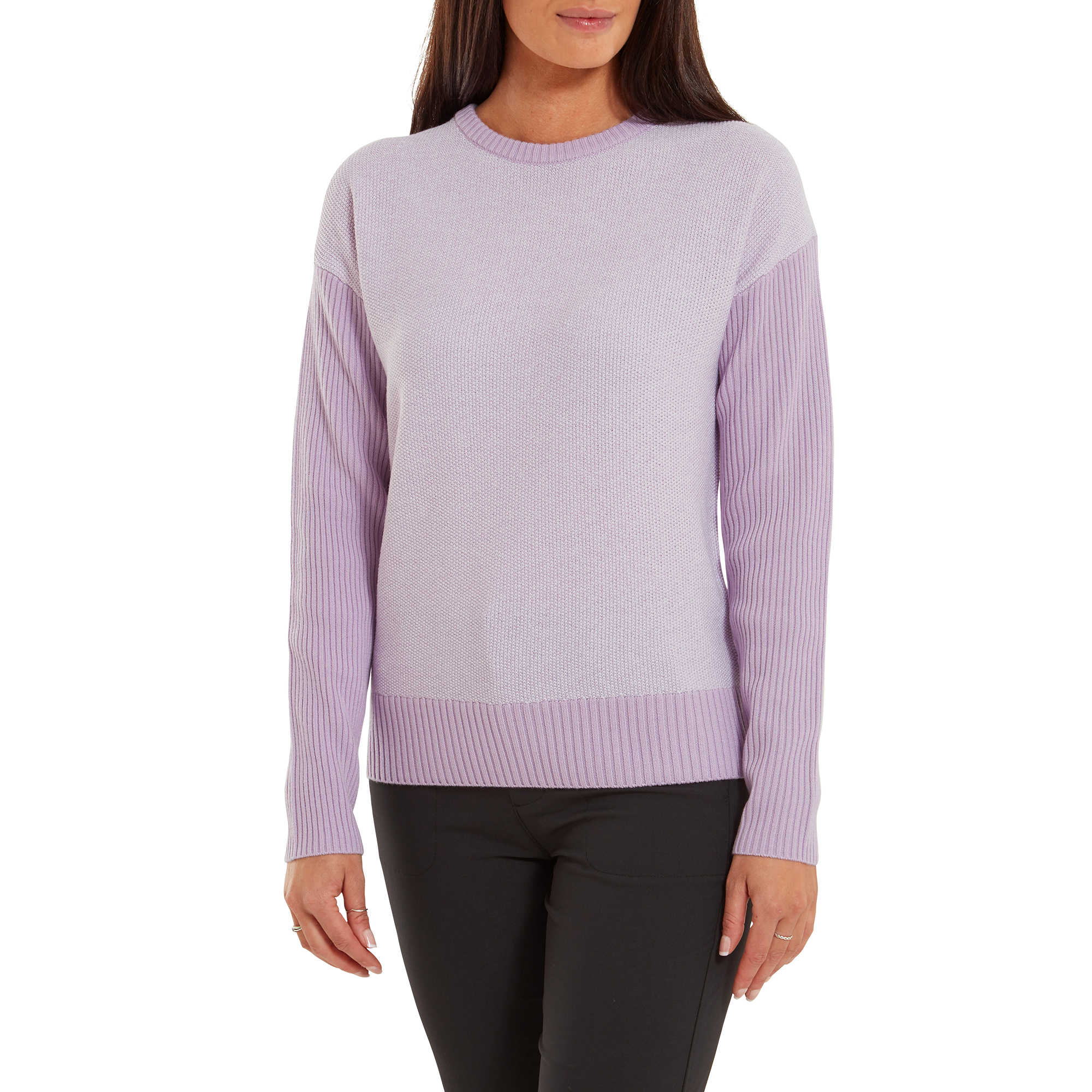 Rundhalds Pullover