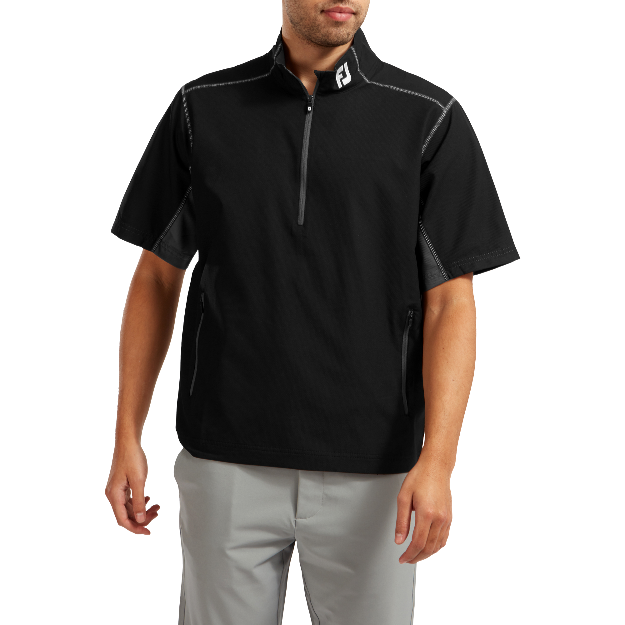 Windshirt mit 1/2 Rei&szlig;verschluss