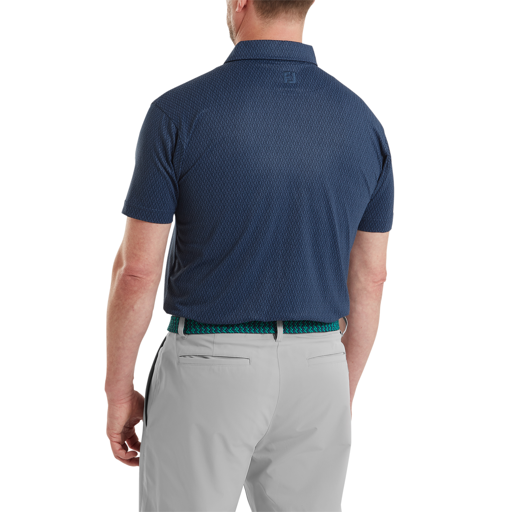 Modernist Geo Piqu&eacute;