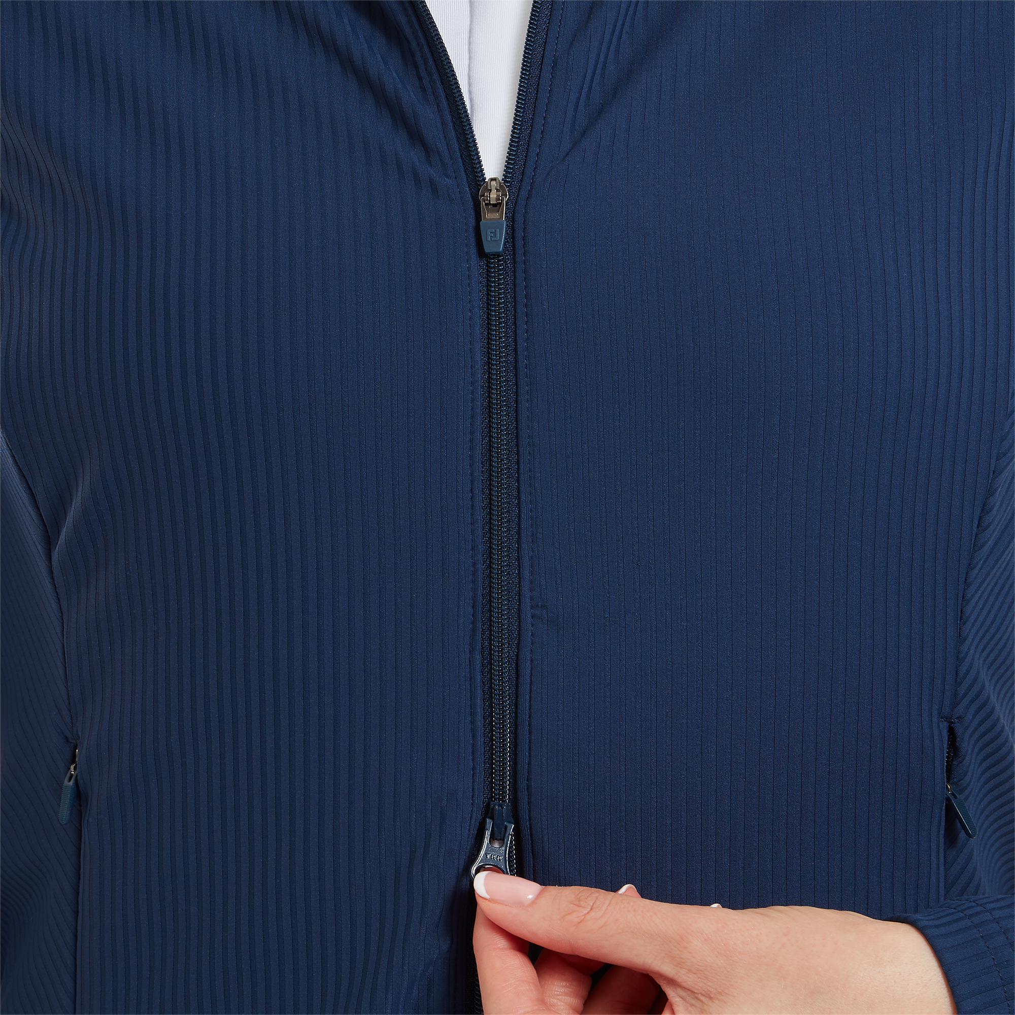 Full-Zip Rib Midlayer