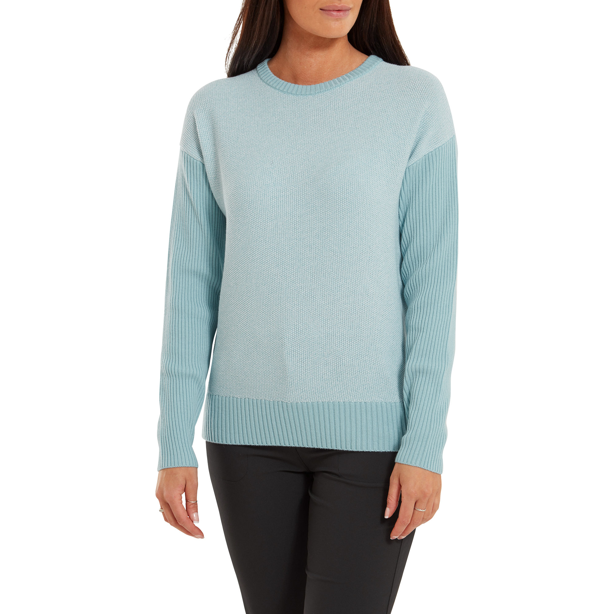 Rundhalds Pullover