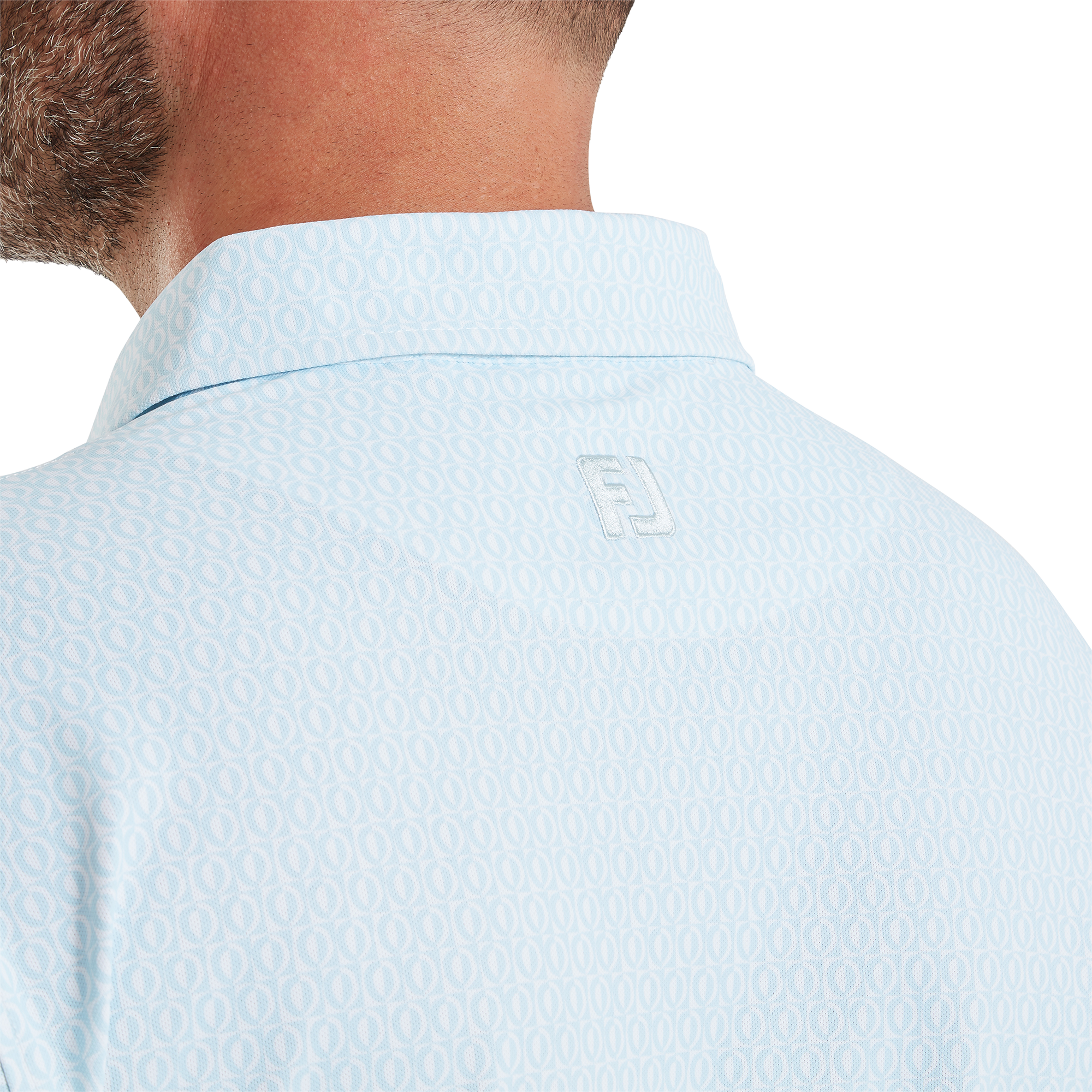 Modernist Geo Piqu&eacute;