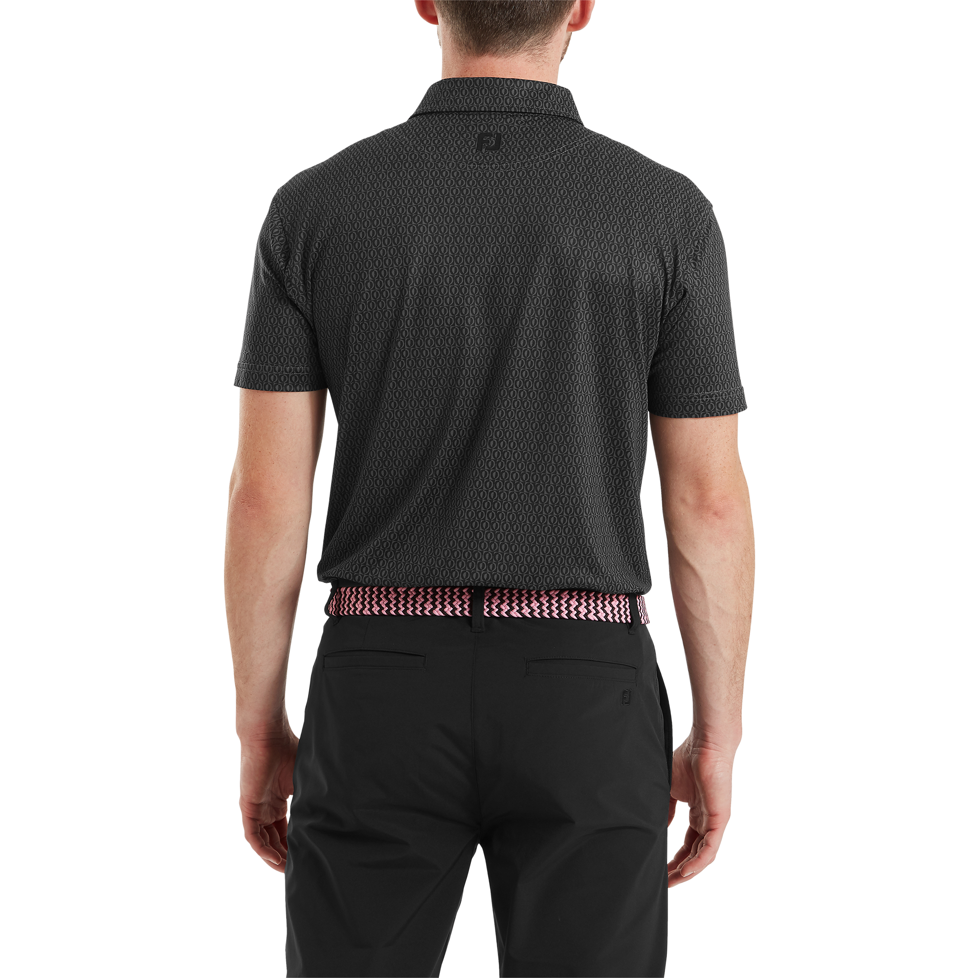 Modernist Geo Piqu&eacute;