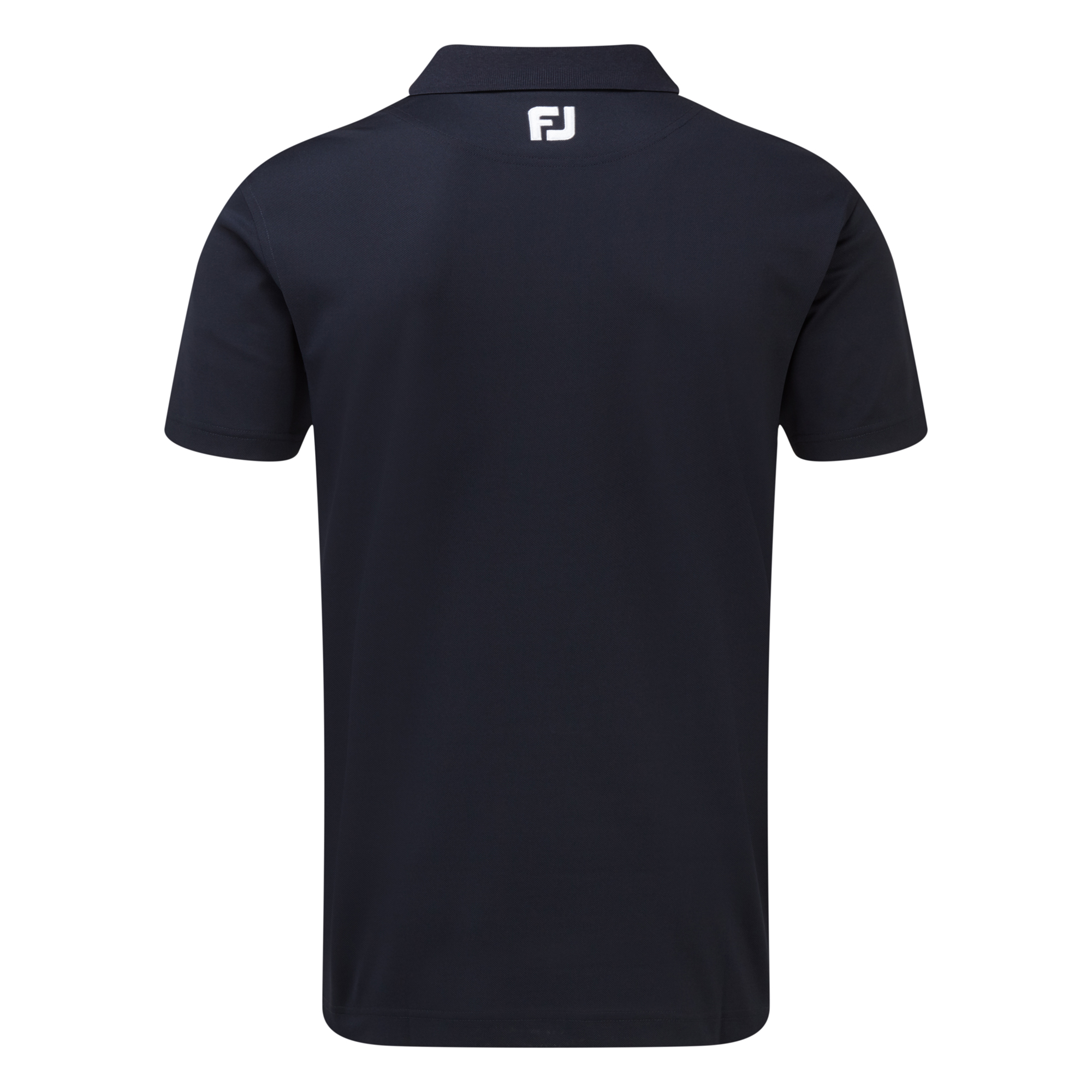 Stretch Piqu&eacute; mit Rippenstrick-Kragen, Uni