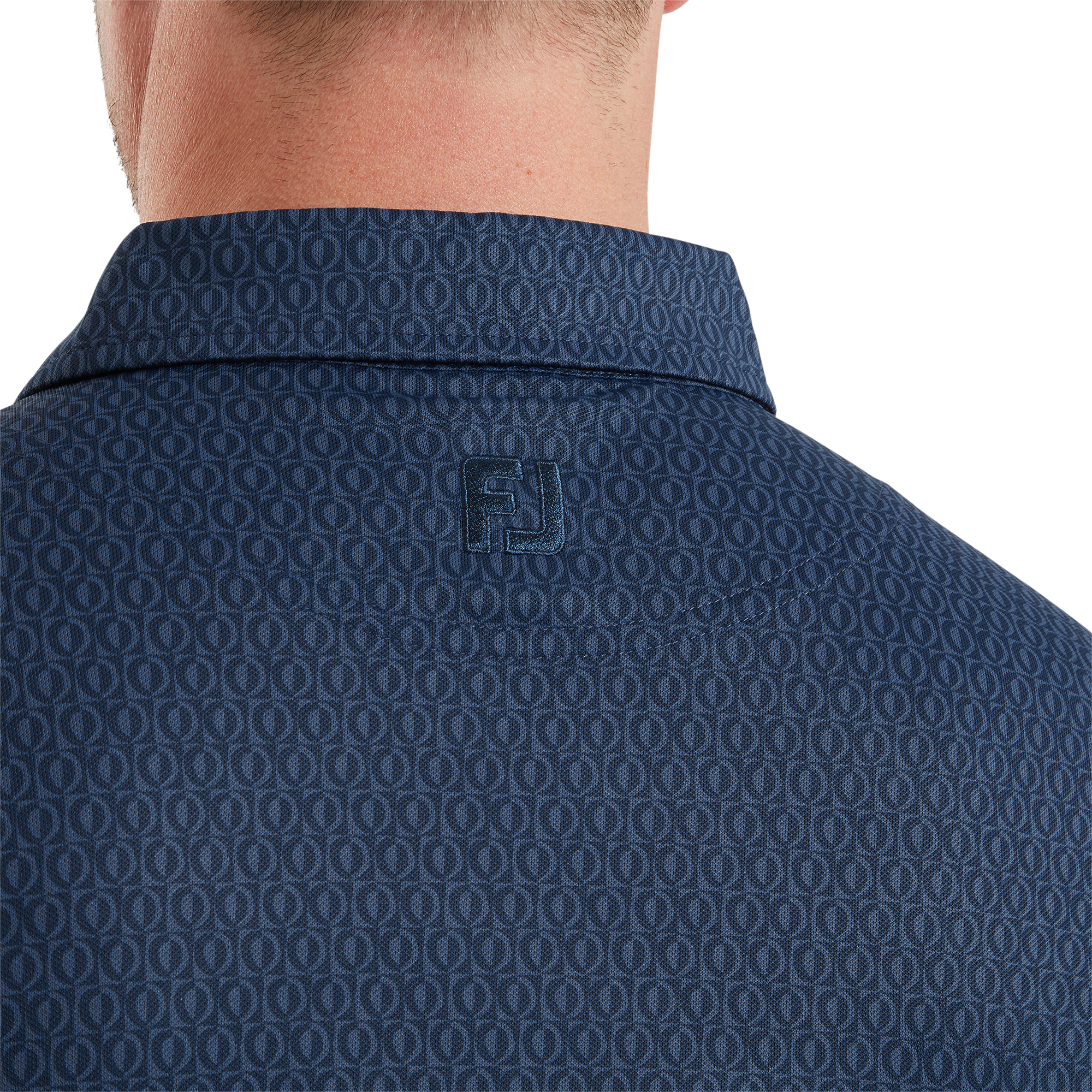 Modernist Geo Piqu&eacute;