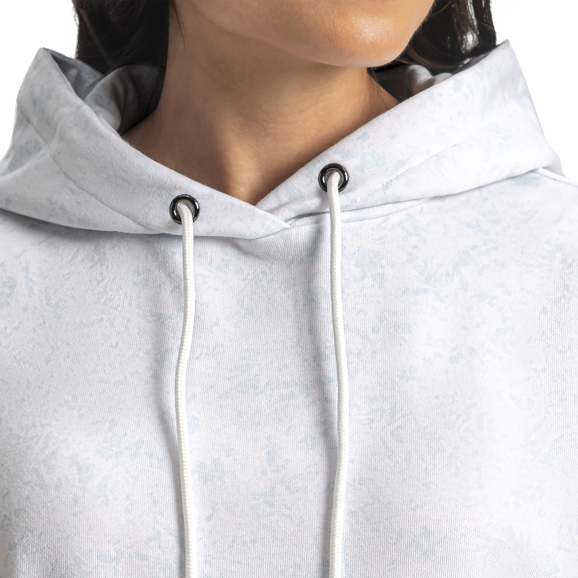 Dry Ice Crop Hoodie Women